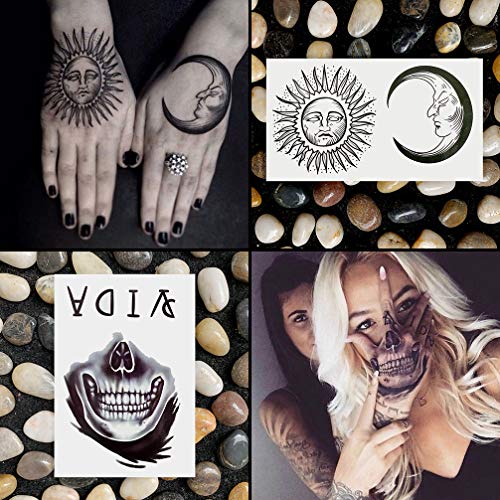 9-Sheet Temporary Tattoo Pack for Adults – Waterproof Body Art