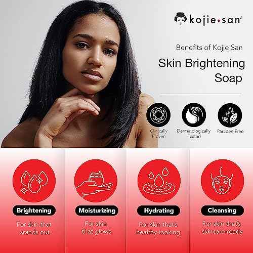 Kojie San Skin Lightening Soap 135g LARGE (6-Pack)