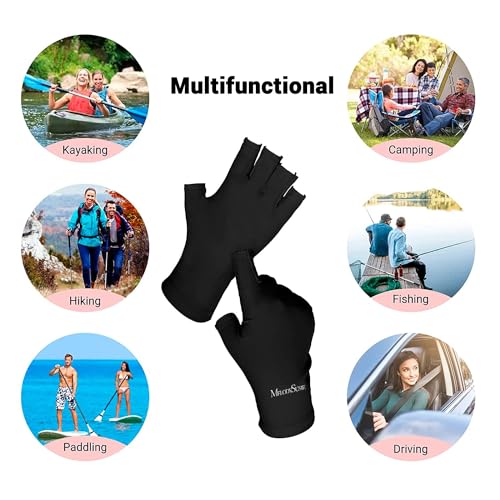 UV Gloves for Gel Nail Lamp | UPF 50+ Protection
