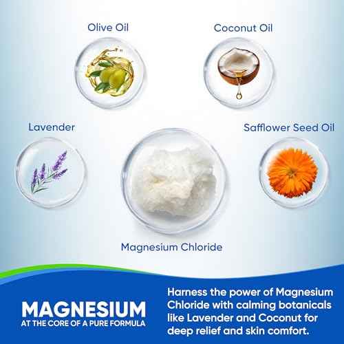 Calming Magnesium Cream for Sleep - Soothing Topical Lotion for Legs, Feet & Body - Infused with Natural Herbal Extracts - 4.2oz / 120ml (Pack of 1)