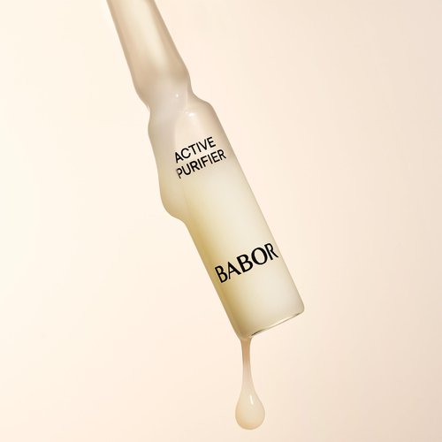 BABOR Active Purifier Ampoule Concentrates for Face with Tea Tree Oil, Refine, Purify, Revitalize Dull and Dry Skin, Clean & Vegan, Results in 7 Days