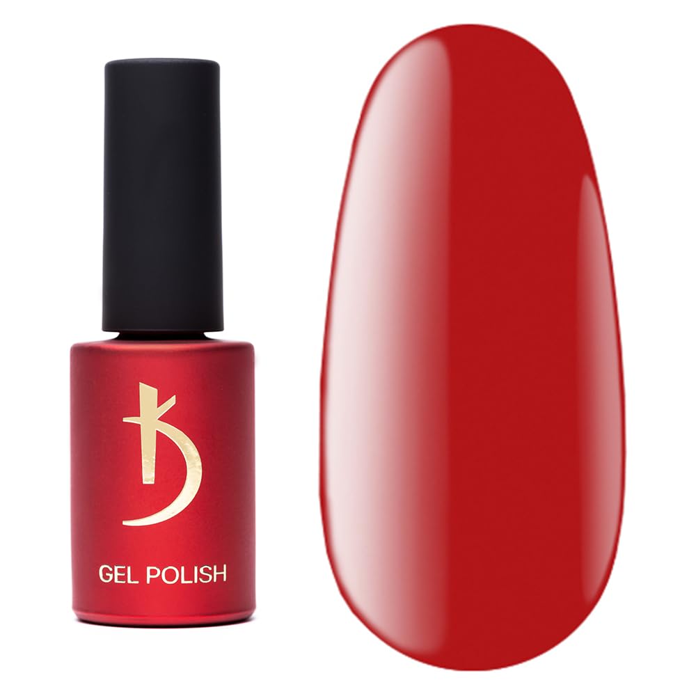 Kodi Professional RED series Gel Nail Polish Color 8ml. (0.27 fl oz) Gel LED/UV Nail Coat Soak Off Original (30 R, 8ml. (terracotta red), 1 Count