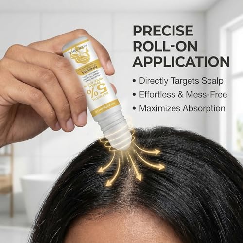 Hair Growth Serum Roll On 20ml | Plant-Based, Fast-Absorbing