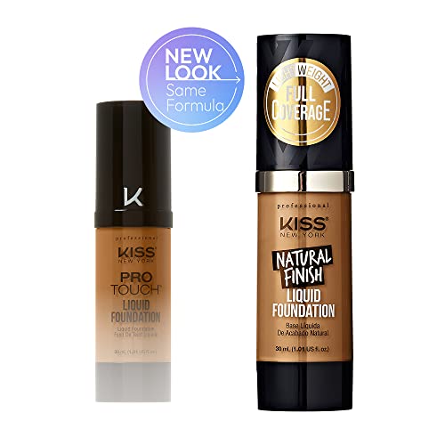 Kiss Liquid Foundation - Lightweight Hydrating Velvet Finish