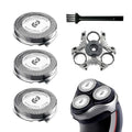 HQ8 Replacement Heads Compatible With Philips Norelco Aquatec Shavers, Replacement Blades For Norelco HQ8, 3pcs Blades With 1pcs Retaining Ring