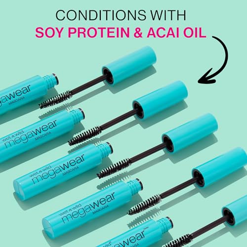 wet n wild Megawear Mascara Black - Volumizing Gel Formula