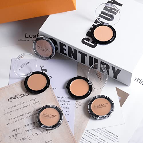 Full Coverage Concealer Cream 3-Pack, Waterproof Matte Makeup