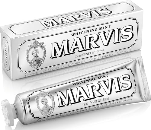 Marvis Whitening Mint Toothpaste - Plaque Removal & Long-Lasting Freshness