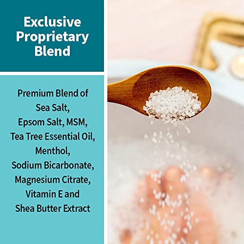 ForPro Tea Tree Oil & Menthol Foot Soak with Epsom Salt - 16 oz (3 Pack)