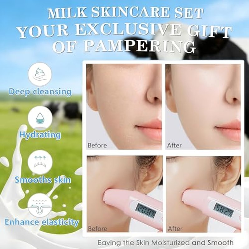 28-Piece Mini Travel Skincare Set for Hydration & Freshness