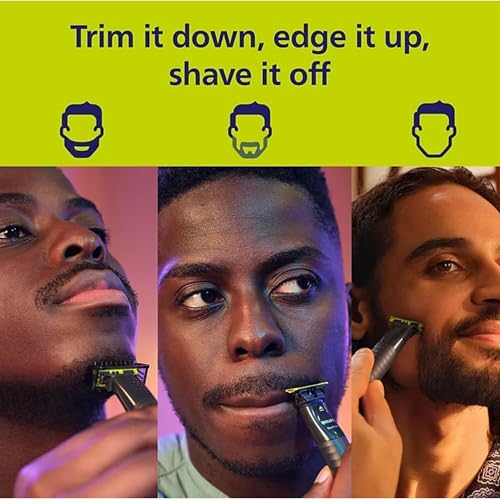 Philips OneBlade Trimmer & Shaver - Waterproof Electric Razor