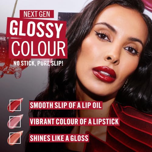 Rimmel Oh My Gloss! Slip Stick Lip Gloss, 400 Rebel