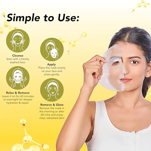 DR.RASHEL 100% Vegan Bio Collagen Deep Facial Mask Pro Boost Series | Acne Treatment & Oil Control | Quick Action 60 Minutes | 35 g / 1.23 oz