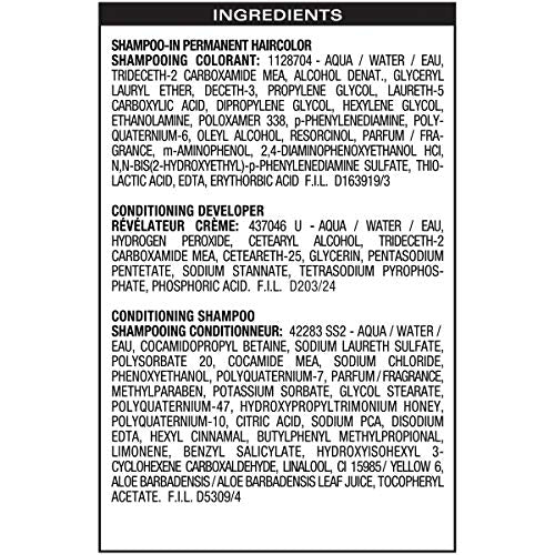 SoftSheen-Carson Dark & Natural 5 Minute Shampoo-In Haircolor, Jet Black