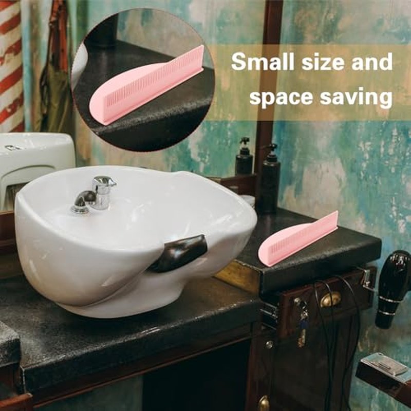 Hair Extension Holder Acrylic Stand - 2 Pack Black & Pink