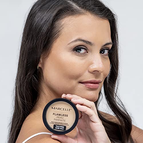 Marcelle Flawless Pressed Powder Talc-Free, Nude Beige