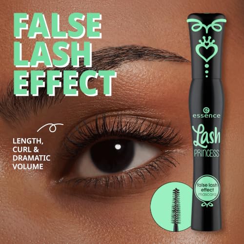 Essence Lash Princess Waterproof & False Lash Effect Mascara Duo, Black