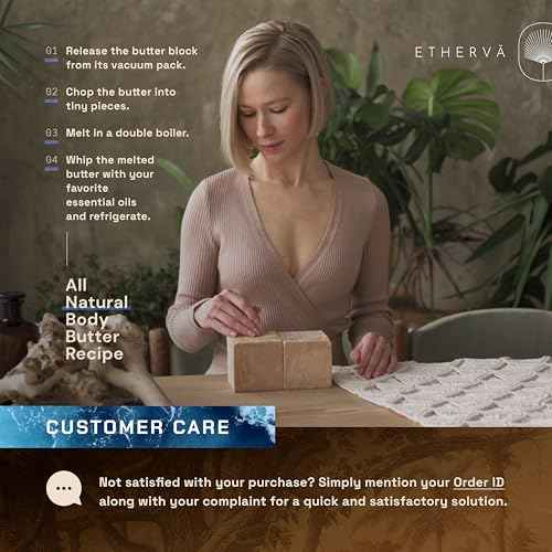 Raw Kokum Butter | Truly Raw Unrefined | Non-Deodorized & Unbleached | Strong Natural Scent | Hard Block | Wild Grown Organic | Bulk DIY Soap Making | Thickener for Skin, Body & Hair | 2.2 lb