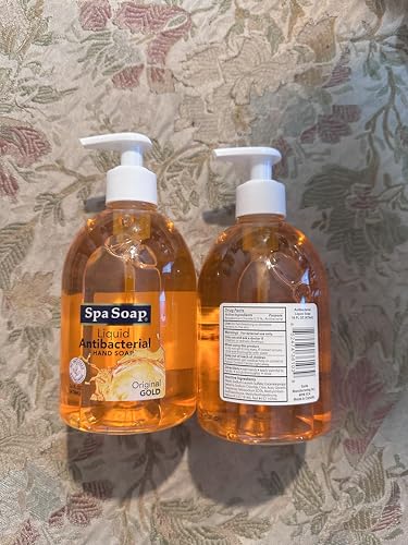 Spa Liquid Antibacterial Hand Soap 16 oz (2 Pack) – Gentle Moisturizing Formula