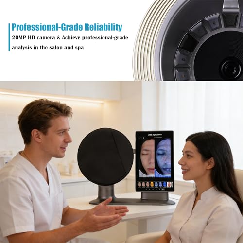 M17 Professional Skin Analysis Machine - 10-Spectrum Facial Scanner