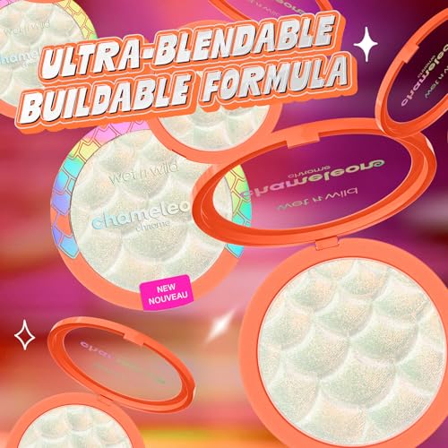 Wet n Wild Chameleon Chrome Highlighter Solar Ember - Light-Reacting Makeup Glow