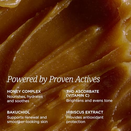 Colleen Rothschild Honey Nectar Radiance Mask ? Brightening Vitamin C & Bakuchiol Face Mask with Honey Complex for Glow & Hydration
