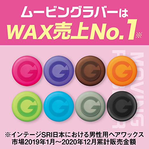Gatsby Moving Rubber Cool Wet Hair Wax 80g