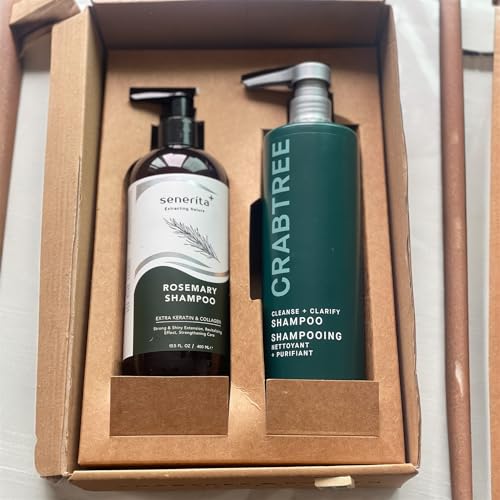 Shampoo Bundle – Cleanse & Clarify + Rosemary Keratin (28.5 fl oz)