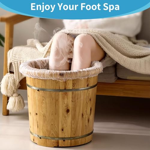 25 Disposable Pedicure Liners for Foot Soaking Spa Tub