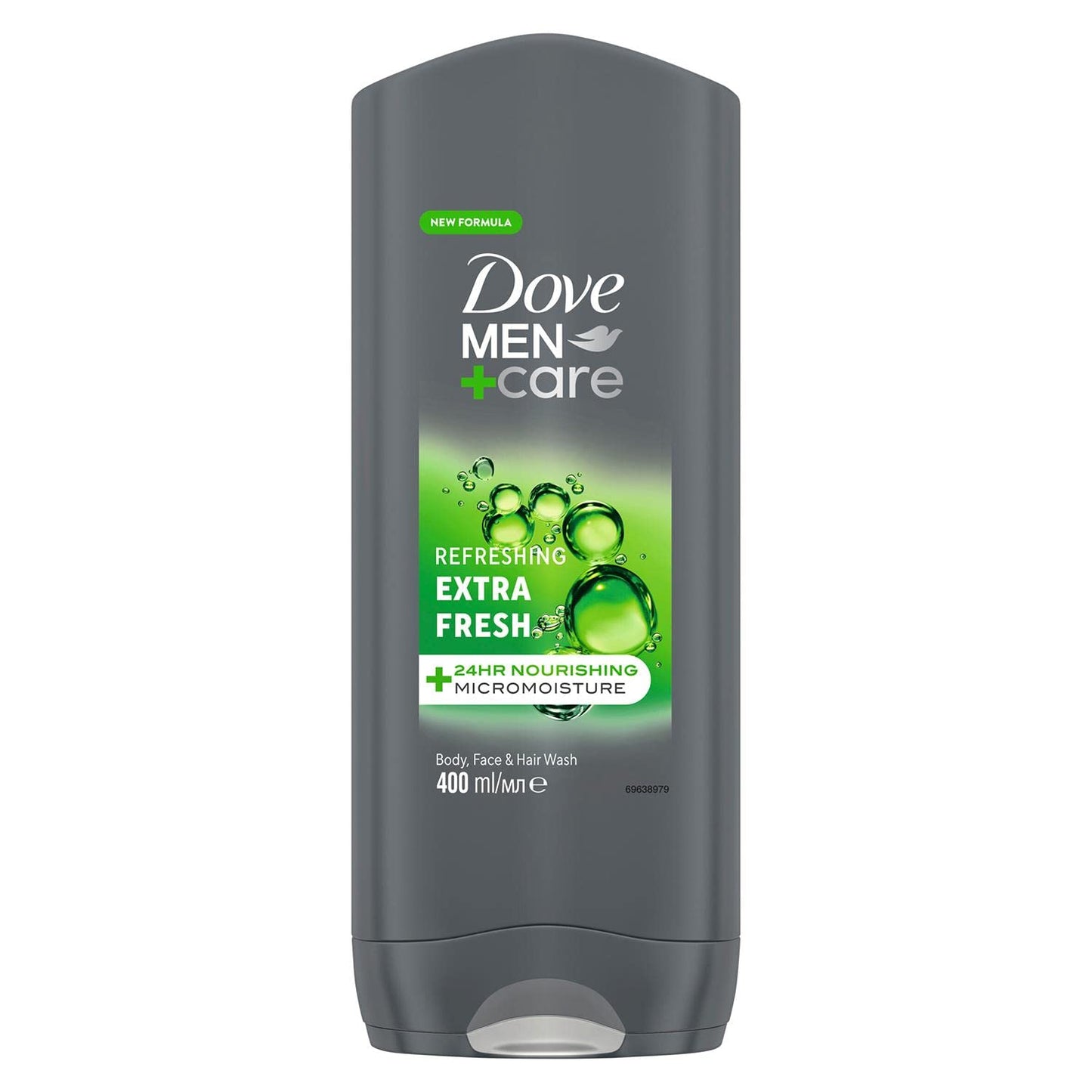 Dove Men+Care Extra Fresh body cleanser with MicroMoisture technology Body and Face Wash for hydrated and healthy skin 400 ml pack of 3