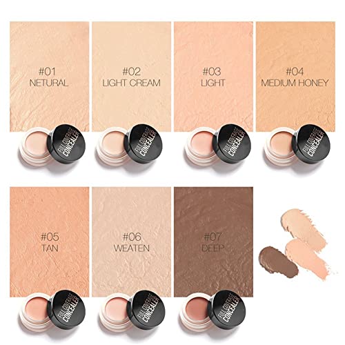 Semme Full Coverage Concealer Dark Circles Creamy Spot Correcting Concealer(#1)