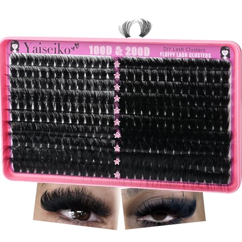 Volume Lash Clusters 280Pcs 12-25mm DIY Lash Extensions
