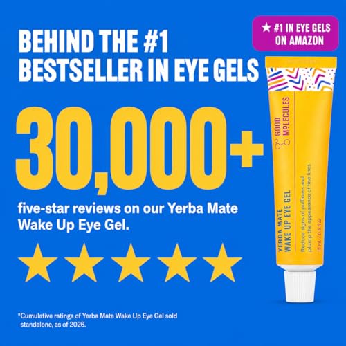 Good Molecules Energizing Eye Set - Caffeine & Yerba Mate