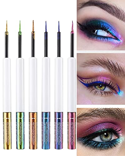Chameleon Glitter Eyeliner Liquid - Multichrome Gold Metallic