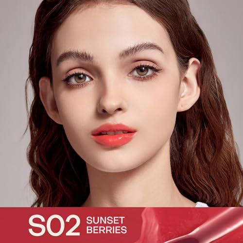 Mistine Thai Latte Sheer Aqua Rouge Lipstick S02 Sunset Berries