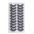 SUNWELL 18mm Mink Lashes 8D Fluffy Cat Eye - 10 Pairs