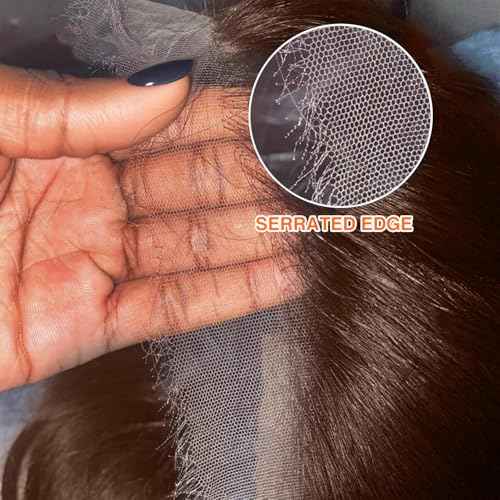 CHEETAHBEAUTY Straight 250% Density Ultra-fitted 13x6 SKINLIKE Real HD Lace Front Human Hair Wigs for Women 0.10mm Ultra-thin HD Lace Frontal Wigs Pre-Plucked Hairline Bleached Small Knots(18inch)