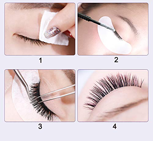 AIVIAI Black Disposable Micro Applicator Brushes for Makeup & Nail Art - 400pcs