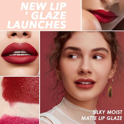 FYEBOO 4-Color Matte Lipstick Set - Long Lasting Waterproof