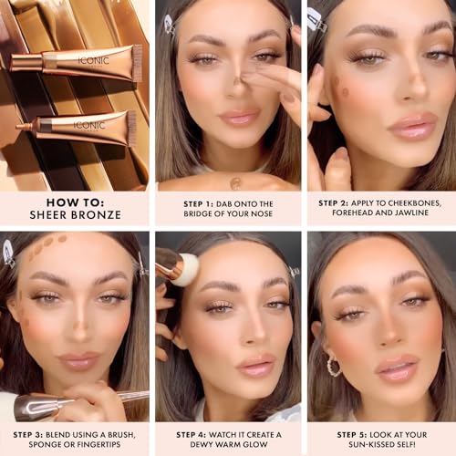 ICONIC LONDON Sheer Bronze Liquid Bronzer 0.42 fl oz