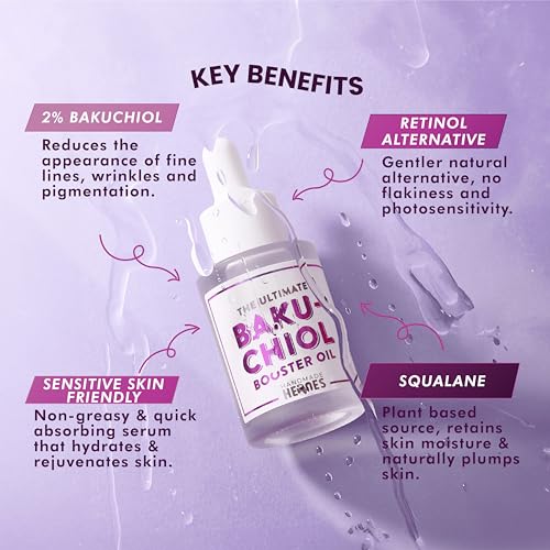 Handmade Heroes Natural Radiance and Nourishment Set - Bakuchiol Booster Oil and Colloidal Oat Cuticle Oil Pen for Smooth Skin and Healthy Nails