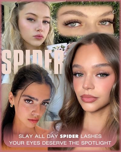 Spider Lash Clusters - Wispy Fluffy Eyelash Extensions 8-16mm