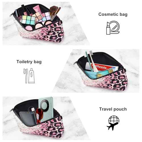 Small Makeup Bag, Mini Makeup Pouch, Cute Cosmetic Bag for Women, Toiletry Bags, Make Up Brush Skincare Organizer, Pouches for Travel Accessories