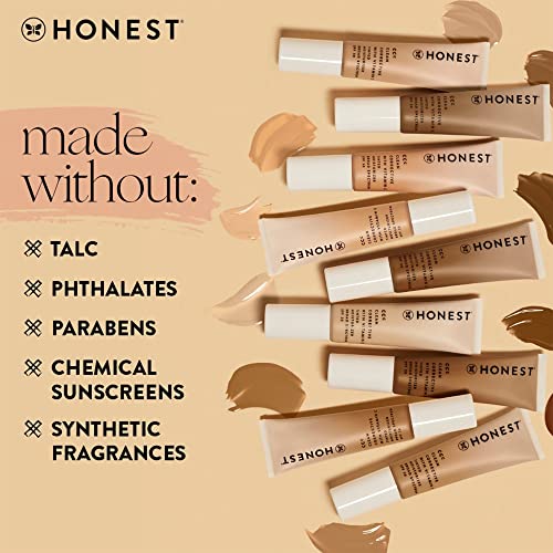 Honest Beauty CCC Clean Corrective with Vitamin C Tinted Moisturizer | Mineral SPF 30 | Vegan + Cruelty Free | Tundra Fair, 1 fl oz