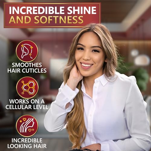 NATURAVIS Keratin Shampoo & Conditioner Set - Sulfate-Free, All Hair Types