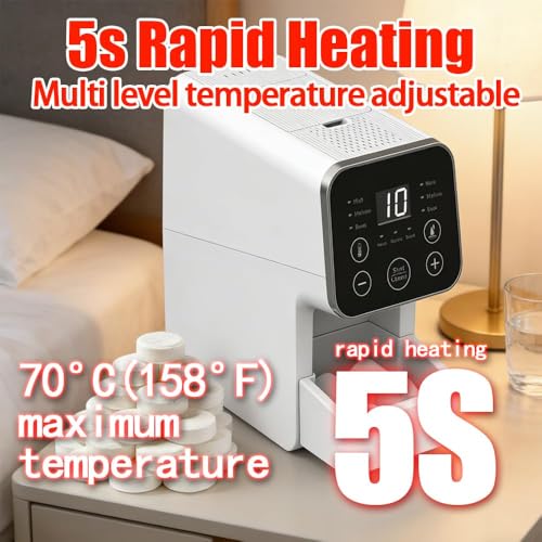 Hot Towel Dispenser Machine with Fast Heating & LED Controls