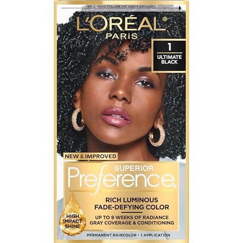 L'Oreal Paris Superior Preference Ultimate Black Hair Color Kit