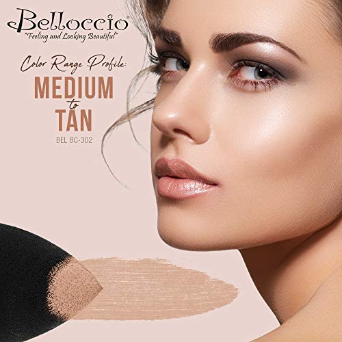 Belloccio Medium Shade HD Concealer - 5g Jar