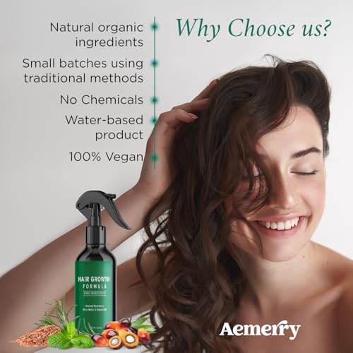 Rosemary Hair Growth Spray with Biotin & Rice Water, 4.2 fl oz