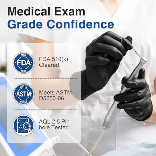 Schneider Vinyl Exam Gloves 4 Mil Latex Free